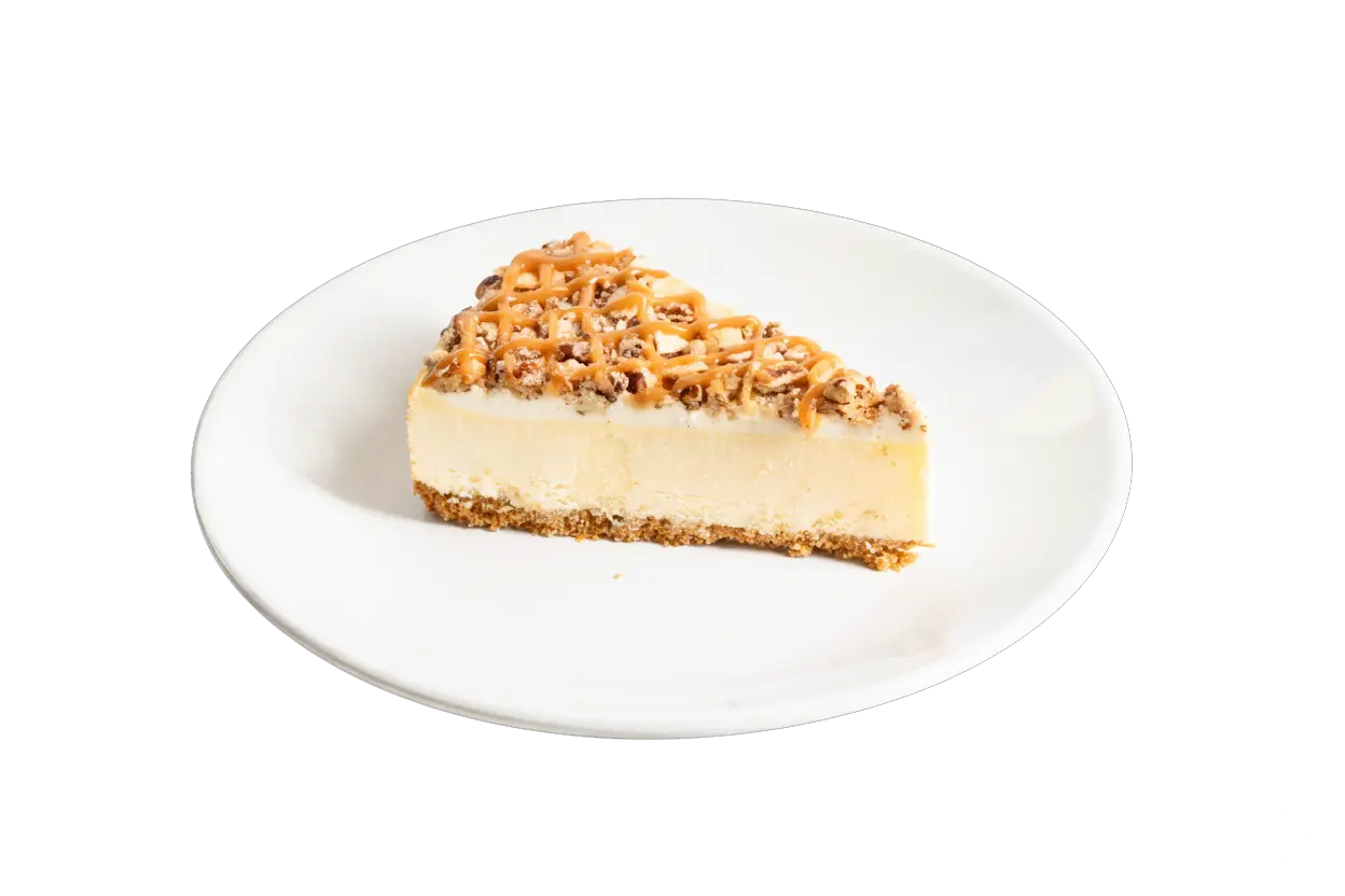 Golden Praline Cheesecake